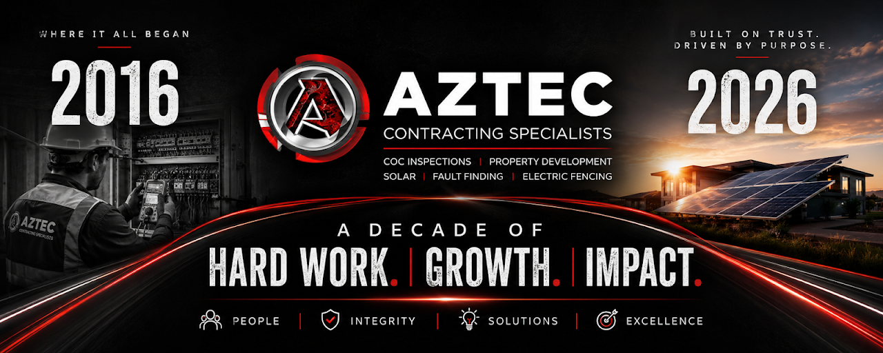 Real photo of Aztec Contracting Specialists - Electrical Contractors from its Google Business Profile.