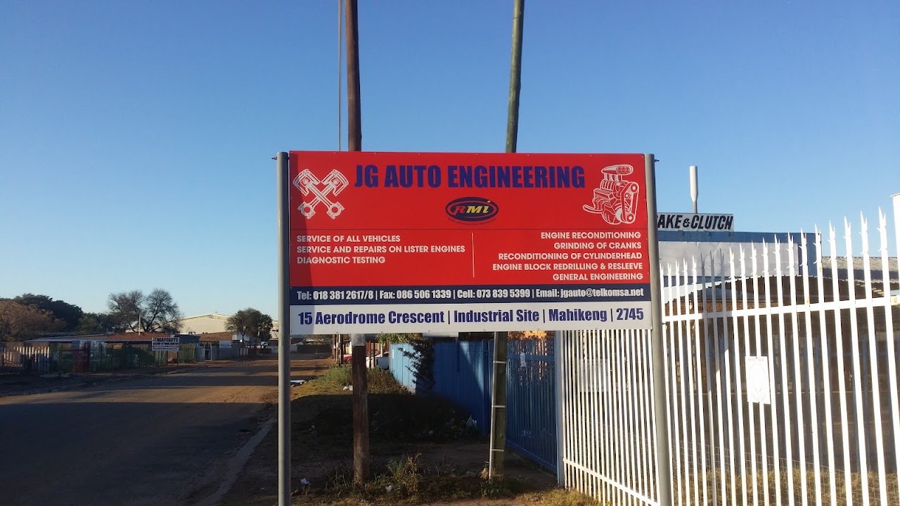 Real photo of J G Auto Engineering from its Google Business Profile.