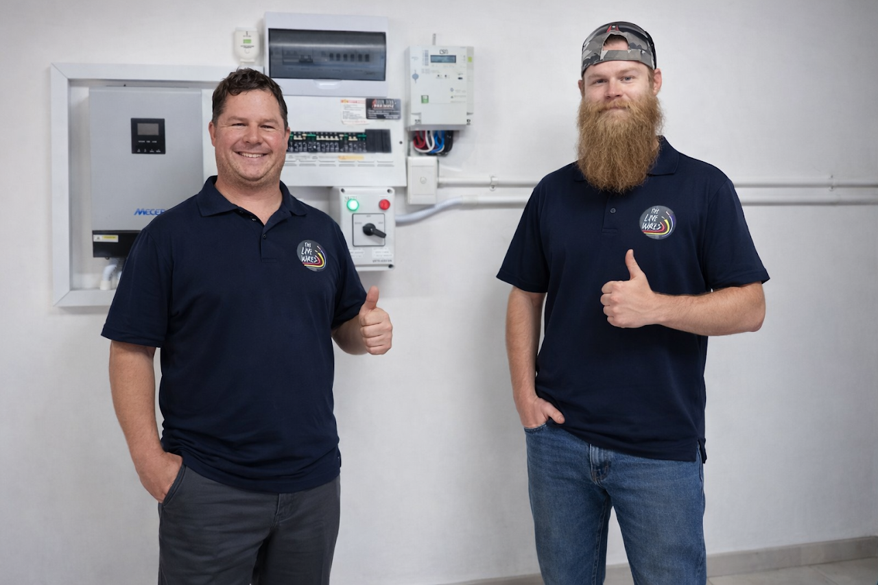Real photo of The Live Wires Electrical from its Google Business Profile.